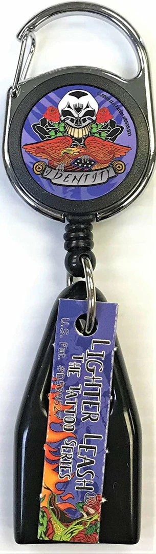 TVTimeDirect Houseware Premium Lighter Leash Retractable Lighter Holder - 420Series- Assorted Design(1) 7 TVTimeDirect Houseware Premium Lighter Leash Retractable Lighter Holder - 420Series- Assorted Design(1)