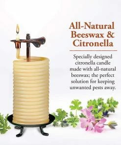 TVTimeDirect Candles Candle By The Hour - 80 Hour Citronella Refill (20559RC)