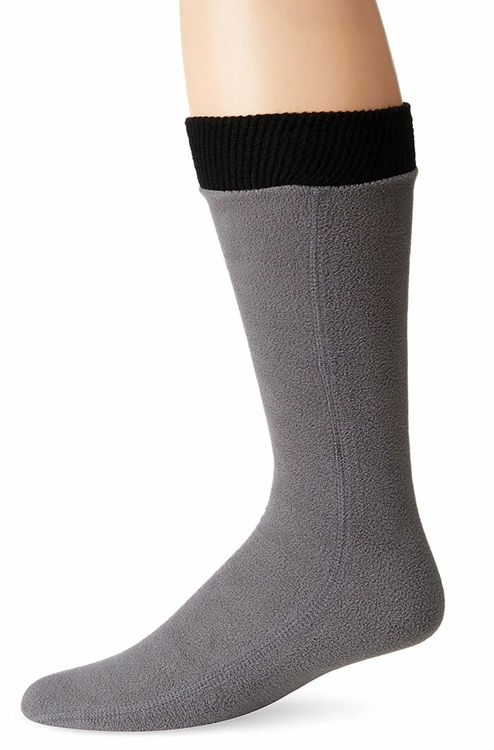 TVTimeDirect Hot Headz Polarex Fleece Socks, Grey, Medium 3 TVTimeDirect Hot Headz Polarex Fleece Socks, Grey, Medium