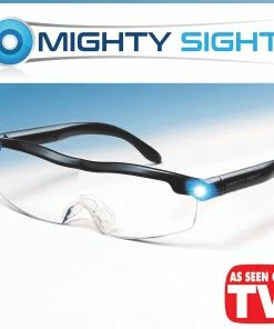 TVTimeDirect Mighty Sight LED Magnifying Eyeglasses School And Office Supplies