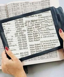 TVTimeDirect Jobar International Magnifier Full Page Reading Fresnel -- 7 X10 School And Office Supplies