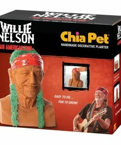 TVTimeDirect Chia Pet Planter - Willie Nelson Chia Pets