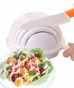 TVTimeDirect Kitchen Eternal Instant Salad Bowl - White