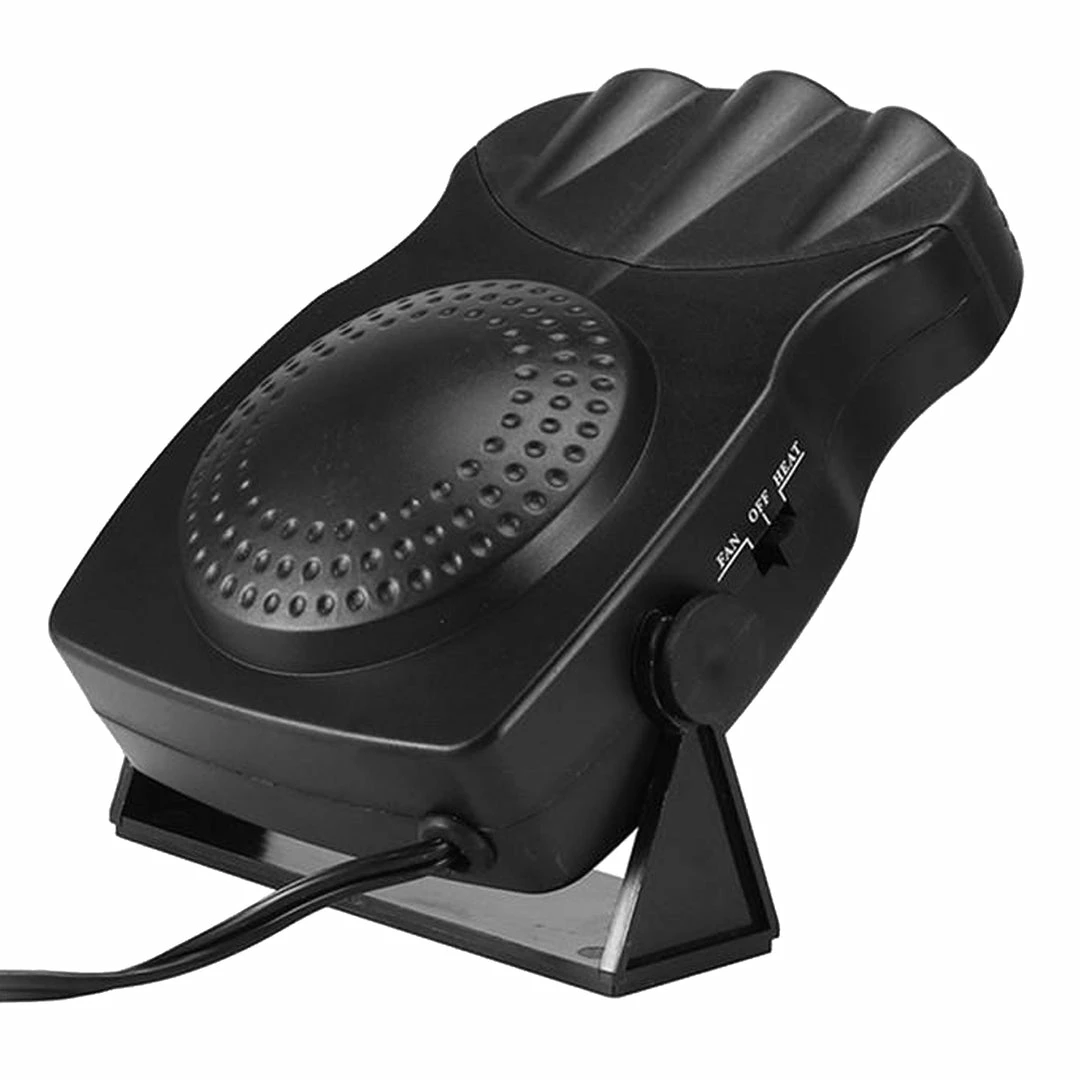 TVTimeDirect 12V Car Heater And Window Defroster- Black Automotive 4 TVTimeDirect 12V Car Heater And Window Defroster- Black Automotive