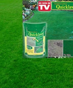 TVTimeDirect Houseware As Seen On TV Quicklawn 4 Season Evergreen Grass Seed - 1 Lb Bag (500 Sq. Ft)