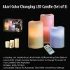 TVTimeDirect Akari Color Changing LED Candle (Set Of 3)
