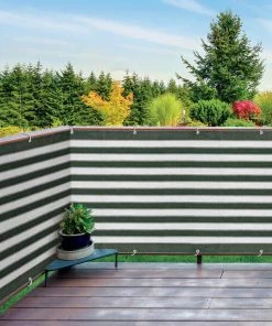 TVTimeDirect Houseware Ideaworks Deck & Fence Privacy Screen - Green