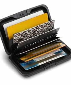 TVTimeDirect Aluma Wallet - 6 Pack (Black) Clothing & Accessories