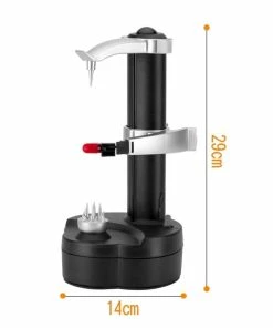 TVTimeDirect Rapid Peeler - One Touch Electric Action - Black