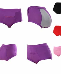 TVTimeDirect Aunt Flo's Period Panties With Pocket- Light Pink- XXL