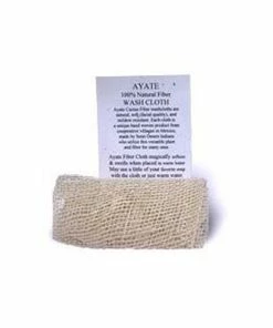 TVTimeDirect Ayate Body Scrubber - 100% Natural Fibers Bed & Bath