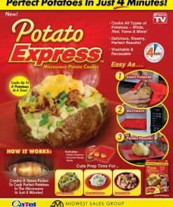 TVTimeDirect Potato Express Microwave Potato And Vegetable Cooker (1)