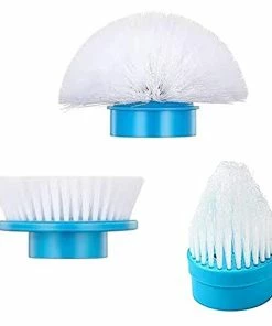 TVTimeDirect Fityle 3 X Turbo Scrub Electric Cleaning Brush Head Cleaner Tile Clean Bathroom Kit Houseware