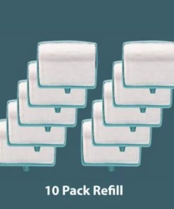 TVTimeDirect Baseboard Cleaning - 10 Refill Sponges Outdoor & Garden