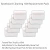 TVTimeDirect Baseboard Cleaning 10X Replacement Pads- 10 Pack Of Microfiber Outdoor & Garden