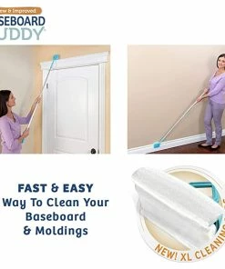 TVTimeDirect Baseboard Cleaning- Refill Sponges Only (20 Pack)