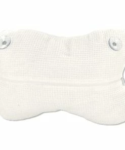 TVTimeDirect Soft Cloth Bath Pillow With Suction Cups