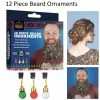 TVTimeDirect Beard Ornaments - 12 Piece Automotive