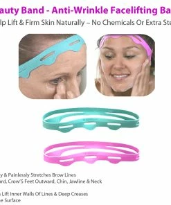 TVTimeDirect Beauty Band - Anti-Wrinkle Facelifting Band - Assorted Colors - One Pack