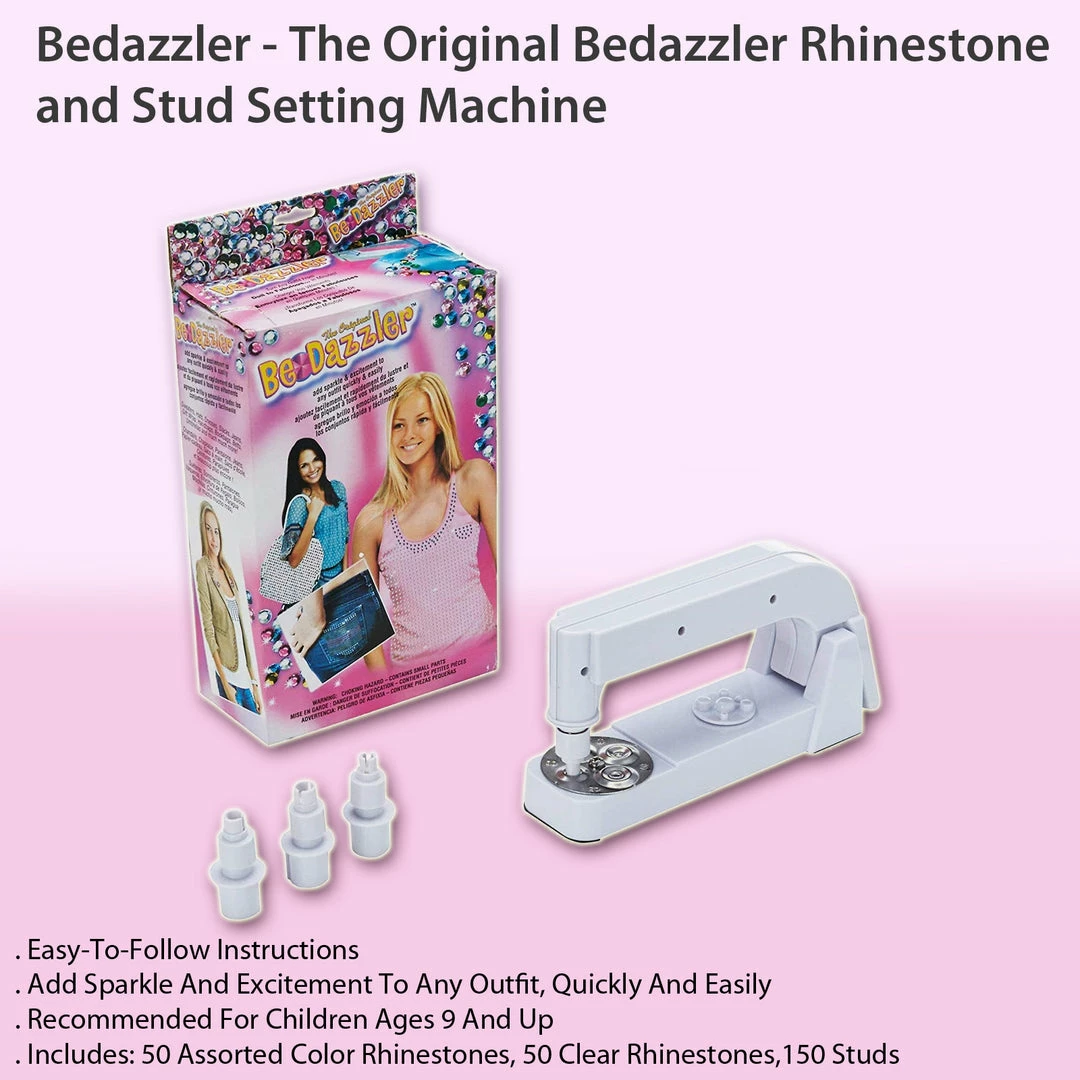 TVTimeDirect Bedazzler - The Original Bedazzler Rhinestone And Stud Setting Machine 3 TVTimeDirect Bedazzler - The Original Bedazzler Rhinestone And Stud Setting Machine