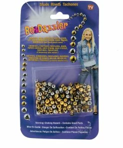 TVTimeDirect Be-Dazzler Refill - Gold And Silver - Studs -150 Pieces Toys & Games