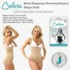 TVTimeDirect Belvia Shapewear Slimming Bodysuit (Beige) Small