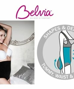 TVTimeDirect Belvia Shapewear Slimming Tummy Control Shaping Briefs (Black) Large 16-18 Clothing & Accessories