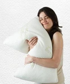 TVTimeDirect Houseware The Best Bamboo Pillow (King-Firm) - 36 In. X 19 In.