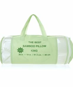 TVTimeDirect The Best Bamboo Pillow (King-Soft) - 36 In. X 19 In.