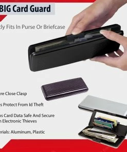 TVTimeDirect BIG Card Guard (Black) Clothing & Accessories