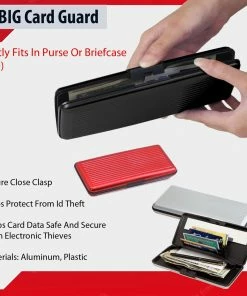 TVTimeDirect Clothing & Accessories BIG Card Guard (Red)