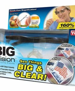 TVTimeDirect Big Vision Glasses - Magnifying Eyewear
