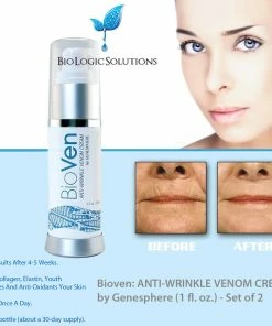 TVTimeDirect Health & Beauty Bioven: Anti-Wrinkle Venom Cream By Genesphere (1 Fl. Oz.) - Set Of 2