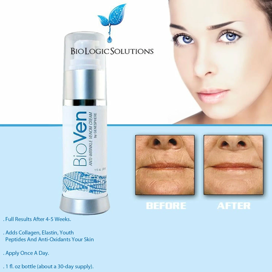 TVTimeDirect Health & Beauty Bioven: Anti-Wrinkle Venom Cream By Genesphere (1 Fl. Oz.) 3 TVTimeDirect Health & Beauty Bioven: Anti-Wrinkle Venom Cream By Genesphere (1 Fl. Oz.)