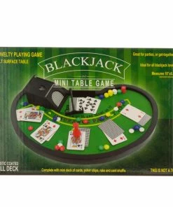TVTimeDirect Sporting Goods BLACKJACK- Mini Table Game