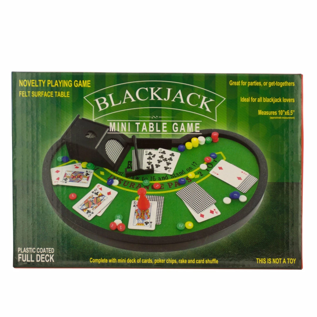 TVTimeDirect Sporting Goods BLACKJACK- Mini Table Game 4 TVTimeDirect Sporting Goods BLACKJACK- Mini Table Game