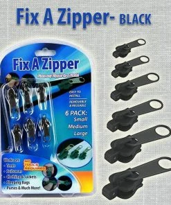 TVTimeDirect Fix A Zipper- Black Houseware
