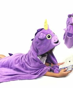 TVTimeDirect Bright Eye Blanket- Purple Unicorn Toys & Games