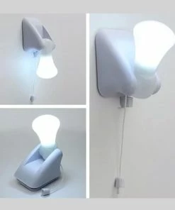 TVTimeDirect Houseware Bright Light- 4 Pack- Portable And Wall-mountable Lamp