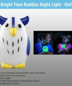 TVTimeDirect Bright Time Buddies Night Light - Owl
