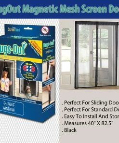 TVTimeDirect Outdoor & Garden BugOut Magnetic Mesh Screen Door
