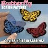 TVTimeDirect Butterfly Screen Patches (Set Of 12)