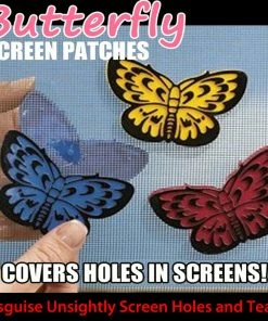 TVTimeDirect Butterfly Screen Patches (Set Of 12)