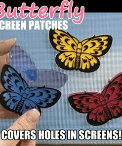 TVTimeDirect Butterfly Screen Patches (Set Of 12)