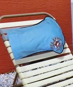 TVTimeDirect Cool Head™ Refillable Beach Water Pillow – Blue