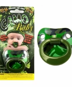 TVTimeDirect Billy-Bob Camo Baby Pacifier