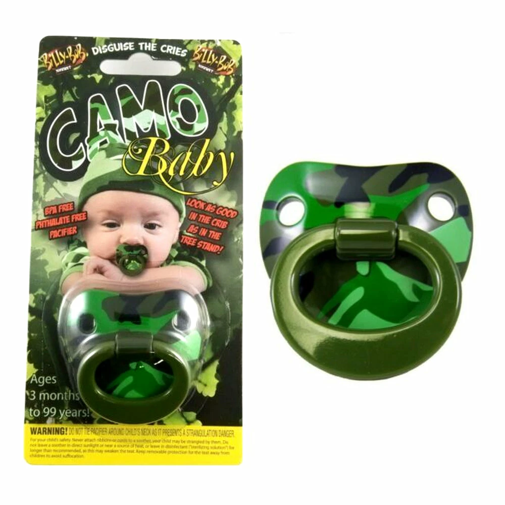 TVTimeDirect Billy-Bob Camo Baby Pacifier 3 TVTimeDirect Billy-Bob Camo Baby Pacifier