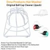 TVTimeDirect Etna Products Hat Washer Original Ball Cap Cleaner (2pack) 1 TVTimeDirect Etna Products Hat Washer Original Ball Cap Cleaner (2pack)