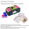 TVTimeDirect Automatic Card Shuffler- Playing Card Uno Texas Poker Two Deck