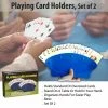 TVTimeDirect Toys & Games Playing Card Holders, Set Of 2